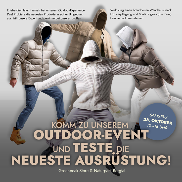 Flyerdesign in neutralen Tönen