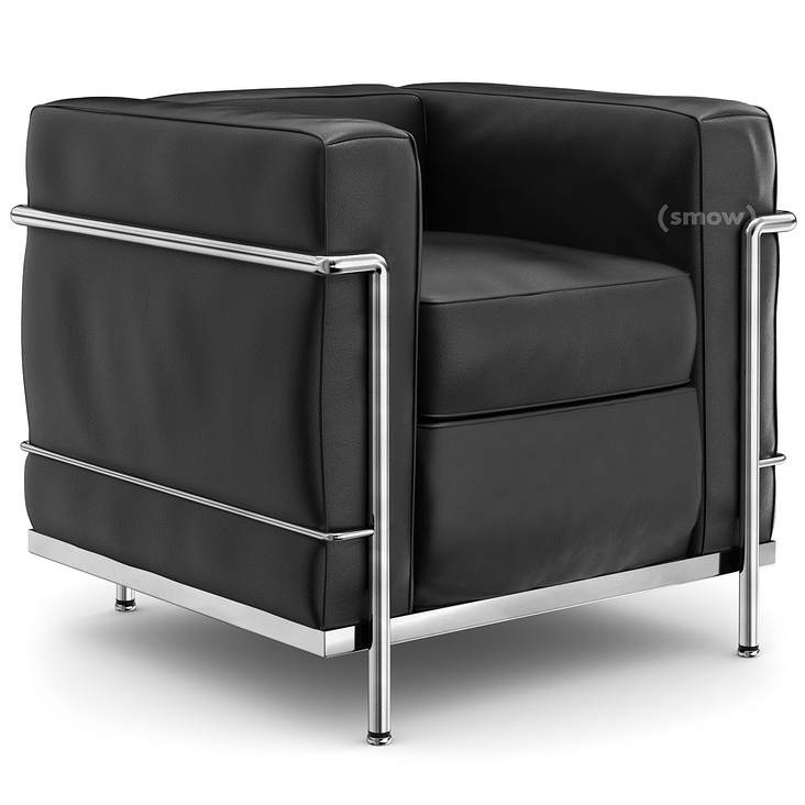 Produkt Rendering (smow webshop) Cassina lc2 Sessel