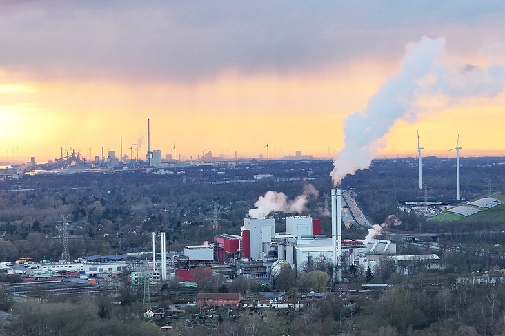 Industrie-Skyline