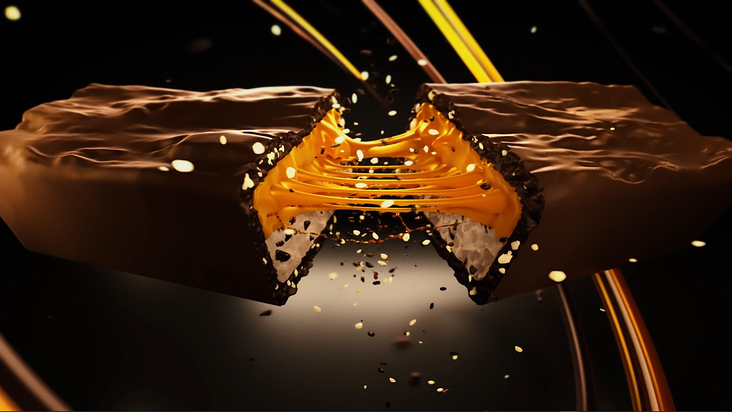 3d food animation & sim
