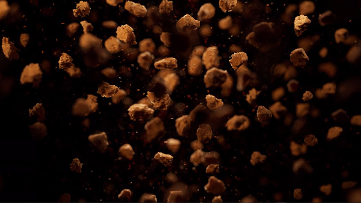 3d voronoi fracture & particles sim