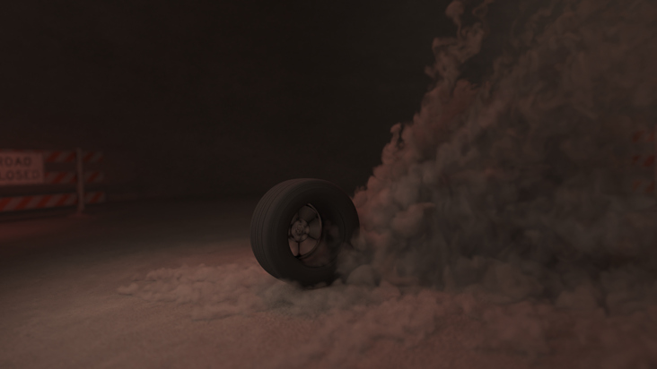 3d volumetric smoke fx sim