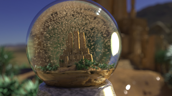 3d particles sim
