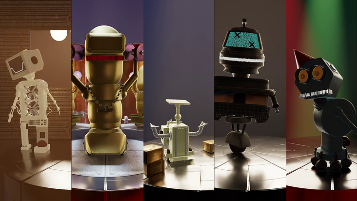 3d character modelling, rigging & animation