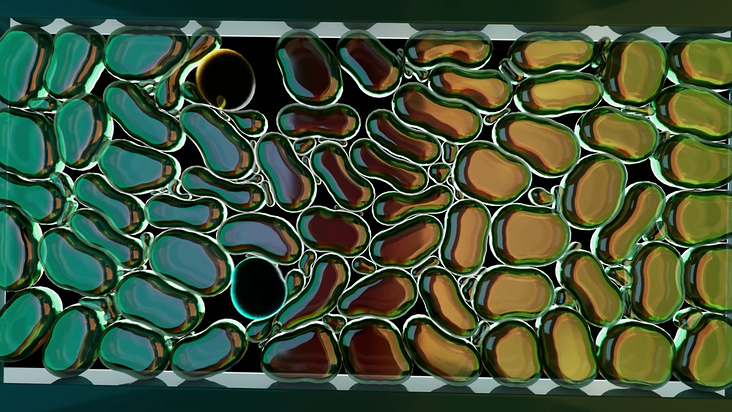 3d procedural animation & rigid body sim
