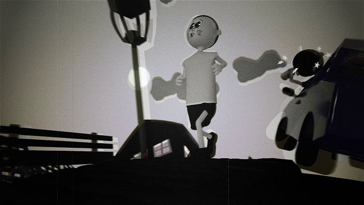 3d oldschool cartoon character modelling, rigging & animation + environment