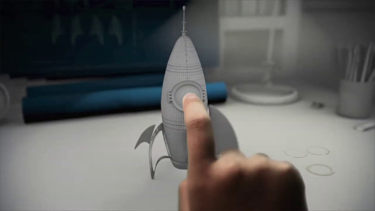 3d broadcast tv opener animation