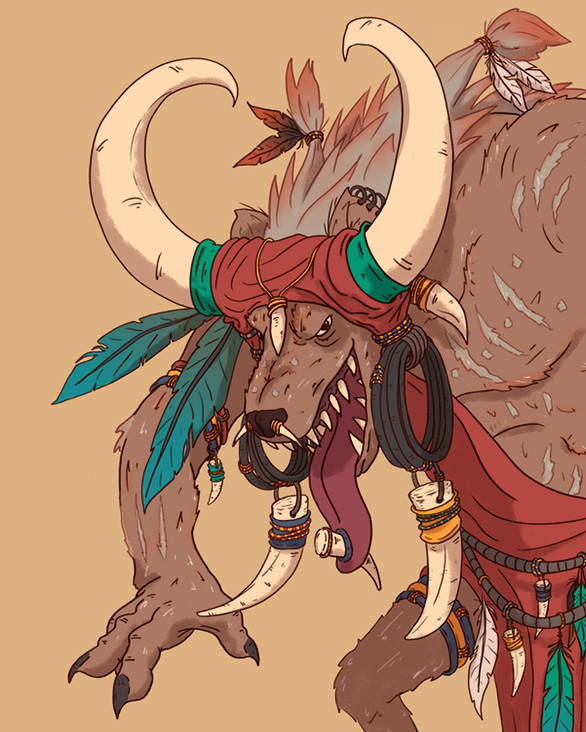 Character Design Shaman