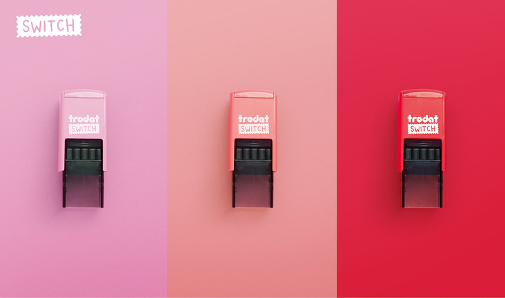 trodat® Switch – Branding & Packaging Design