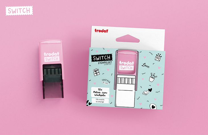 trodat® Switch – Branding & Packaging Design