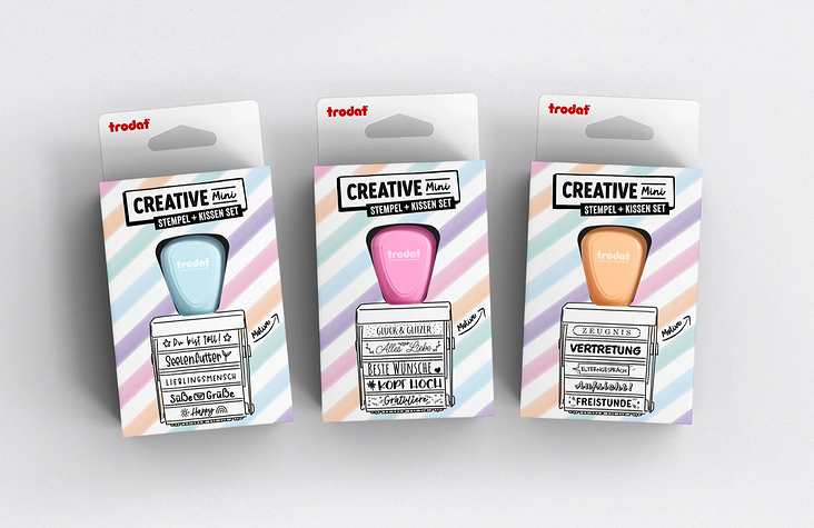 trodat® – Creative Mini – Branding & Packaging