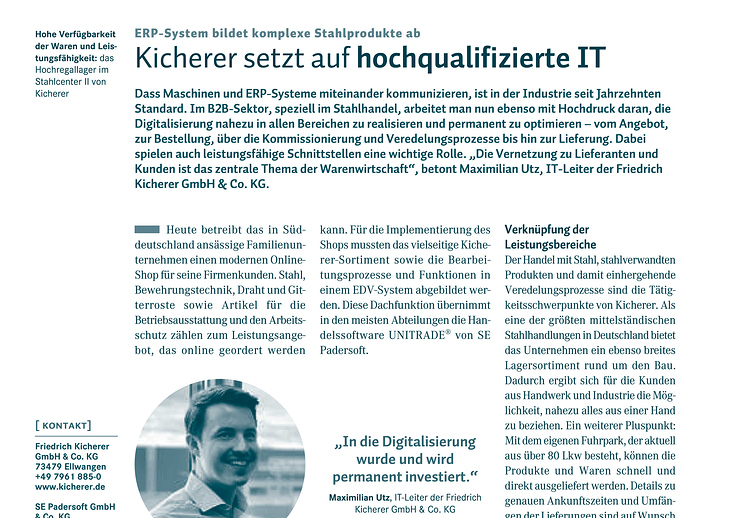 Referenzbericht als Marketinginstrument