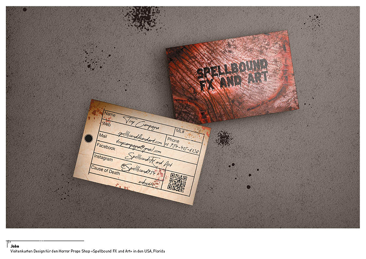 Portfolio 2025 Spellbound BusinessCard