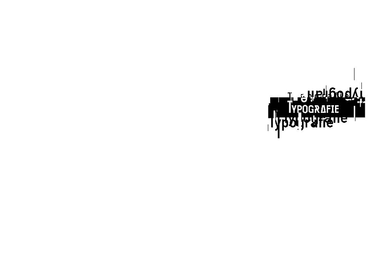Portfolio 2025 Trenner Typo