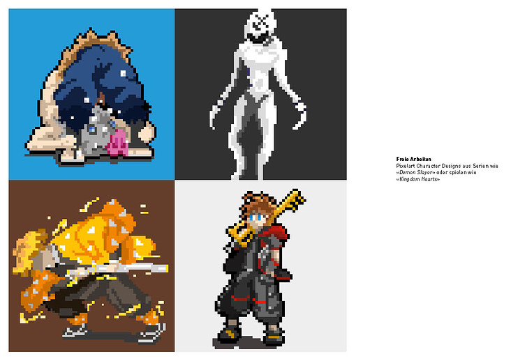 Portfolio 2025 Pixelart