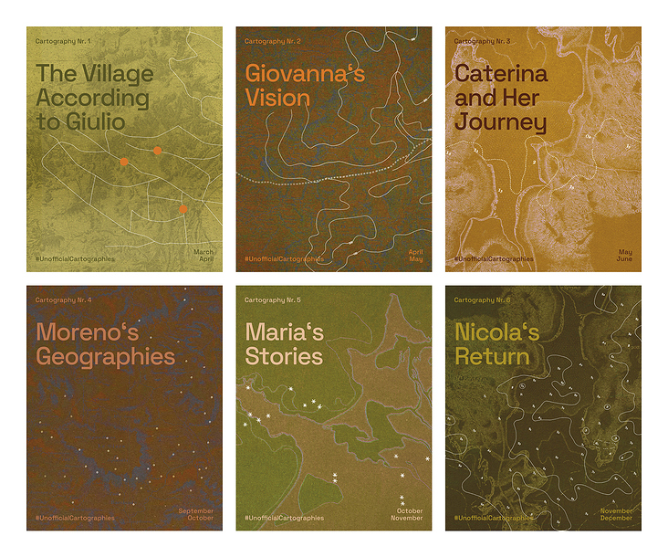 Unofficial Cartographies – Gestaltung des Jahresthemas für die Nocefresca Artist Residency