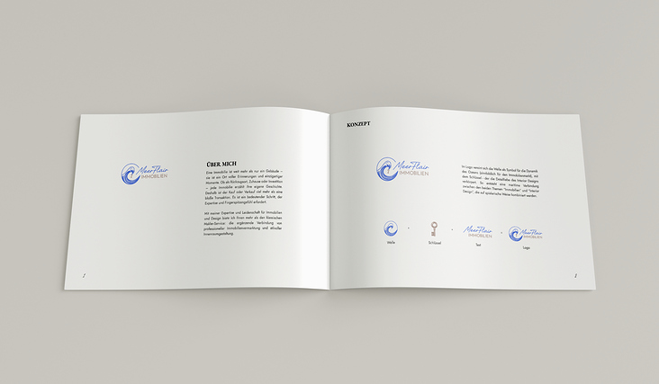 Brand-Manual von MeerFlair Immobilien – Logo