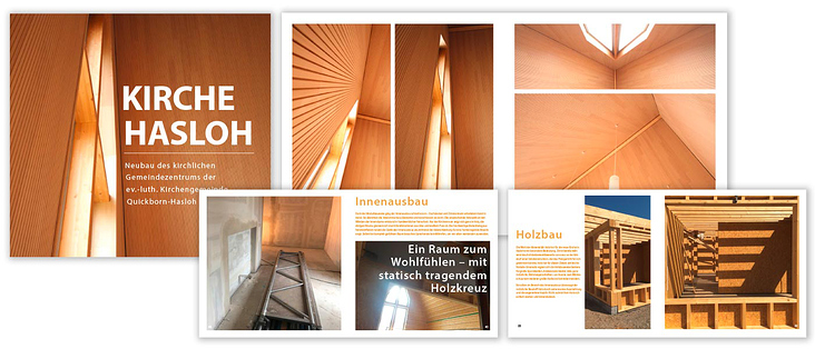 Projektbooklet für einen Architekten