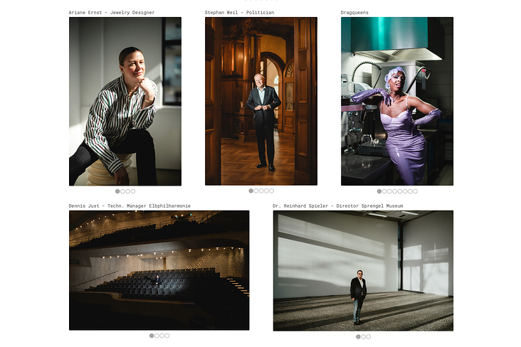 Porträt Portfolio