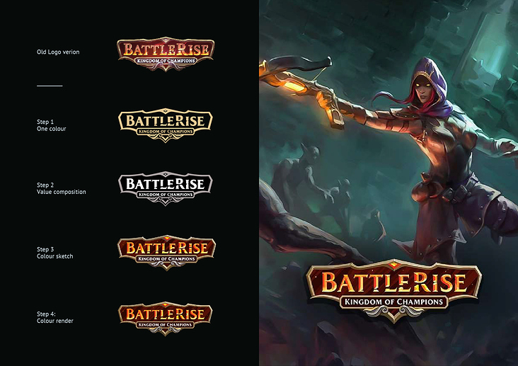 Rebranding for strategy RPG game