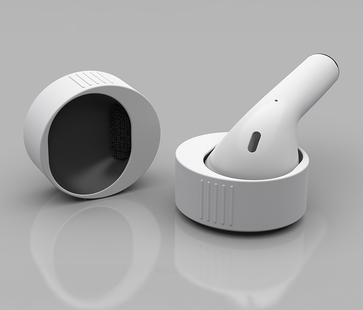 Produktdesign Reinigungsgerät für Kopfhörer