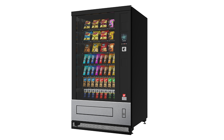 Maschinenrendering Snackautomat