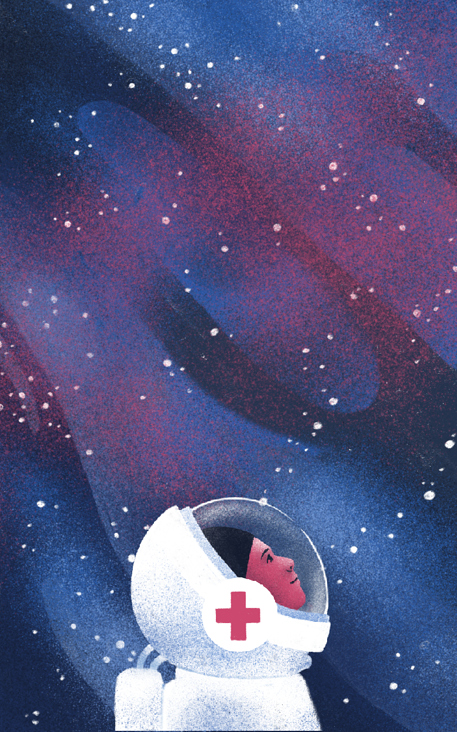 Illustration—Medtech in Space