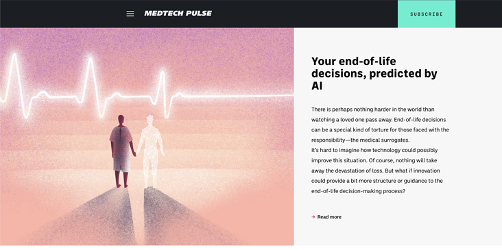 Illustration—end of life