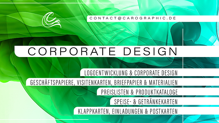 Corporate Design – Geschäftspapiere, Kataloge & Visitenkarten von carographic