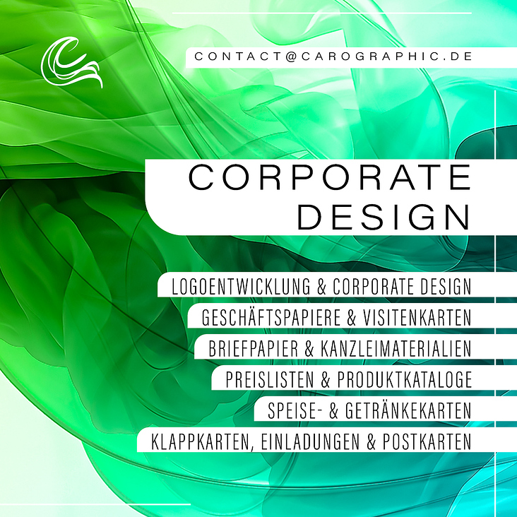 Corporate Design – Geschäftspapiere, Kataloge & Visitenkarten