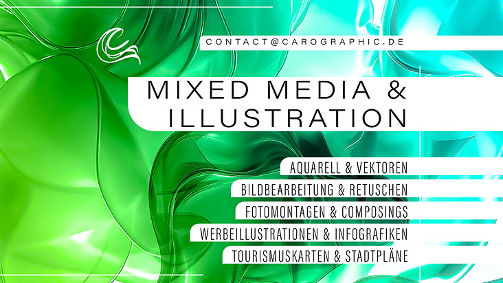 Mixed Media & Illustration – Kreative Visuals für Print & Digital