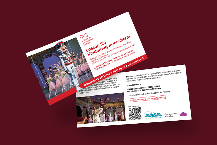 Flyer Semper Oper Stiftung