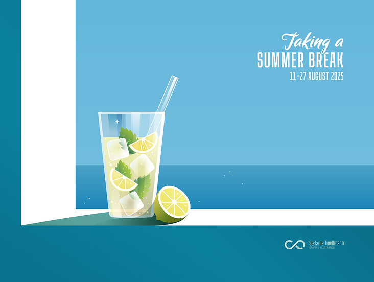 Summer Break – Vektorillustration