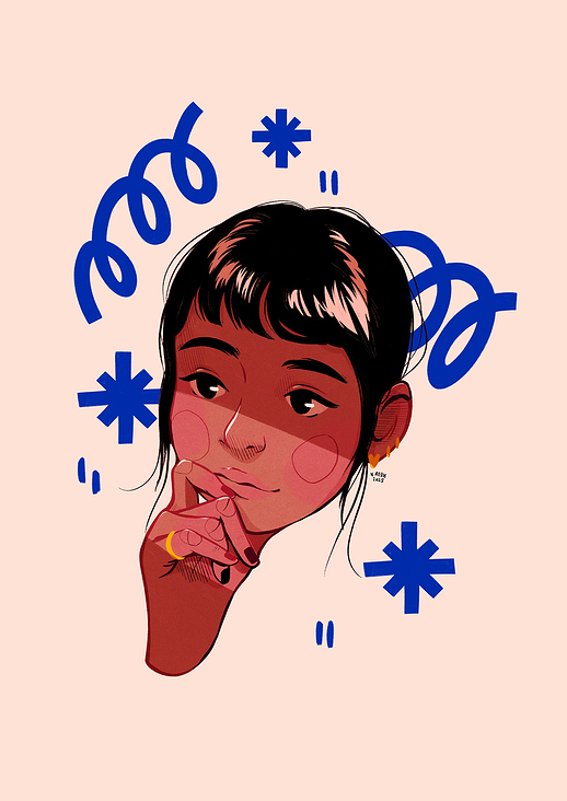 Charakter Illustration // „Mikayla“
