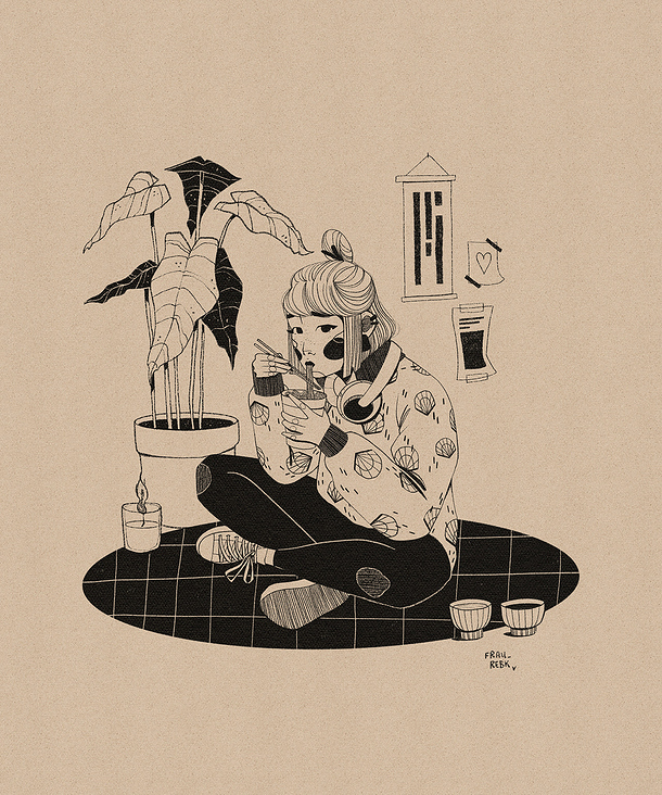 Line Art // „Ramen“