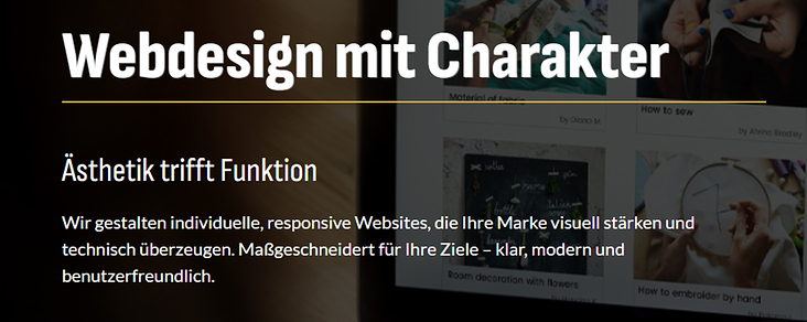 Illustration, Webdesign, Fotografie