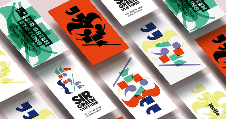 Corporate Design für die Sir Green Stiftung