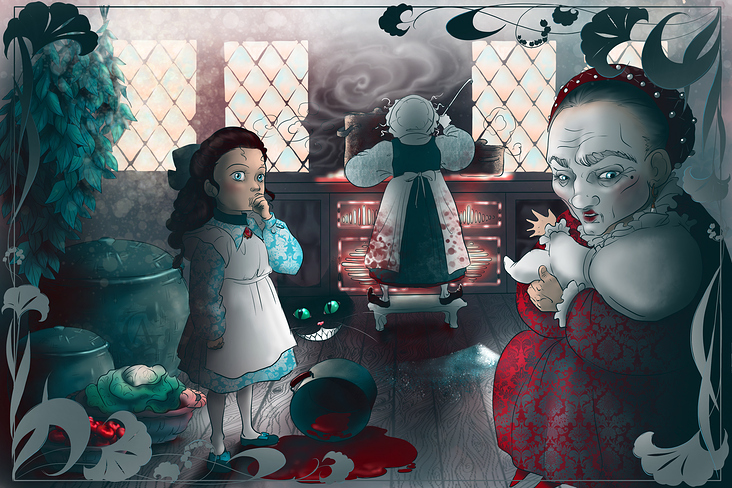 Alice bei der Herzogin