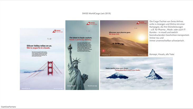 B2B-Fachkampagne für Swiss WorldCargo