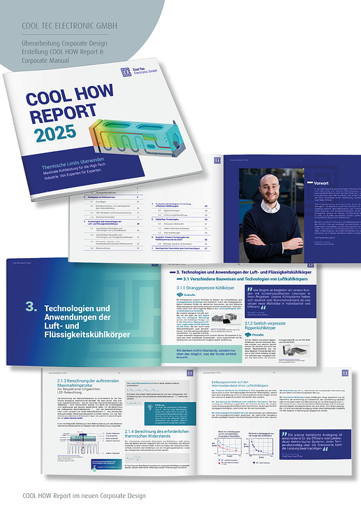 COOLTEC Report und Corporate Design