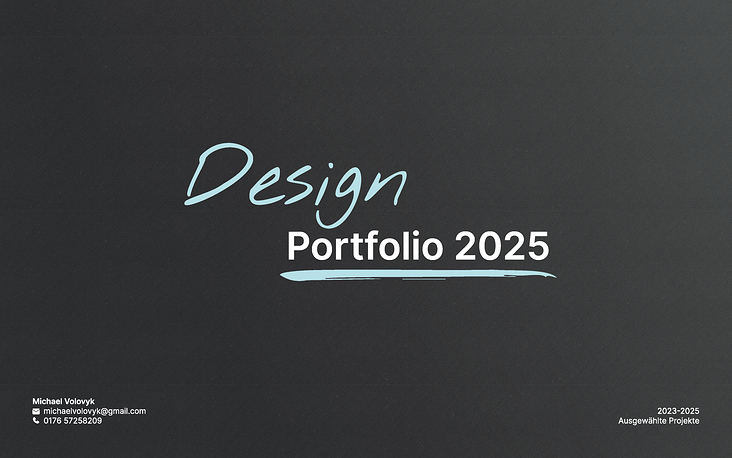Design Portfolio 2025