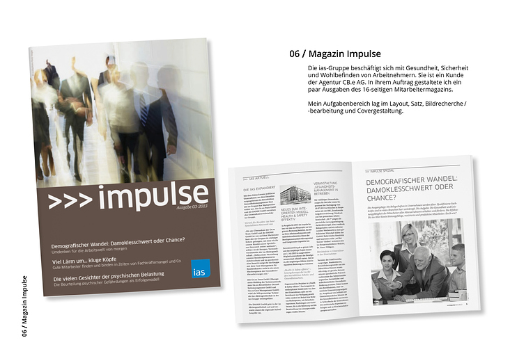 Editorial Design, Magazin Gestaltung