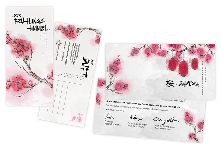 Illustration, Einladungsdesign Event