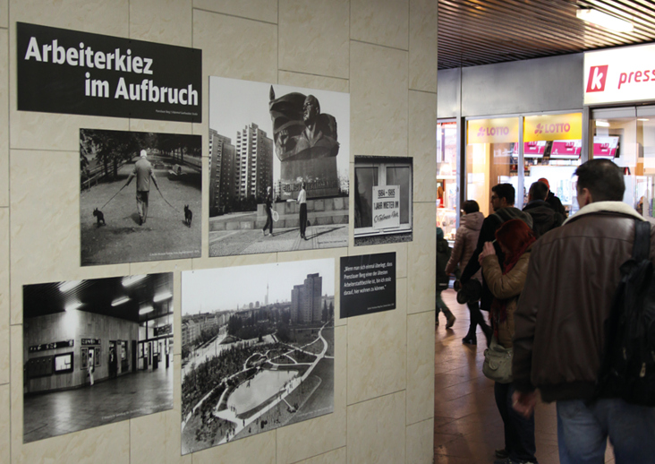 Grafikdesign im Raum