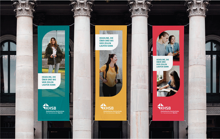 KHSB Logo Redesign für Hochschule und Corporate Design