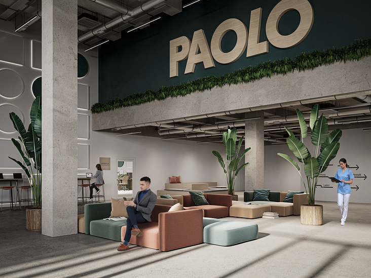 Innenvisualisierung: PAOLO, Nürnberg