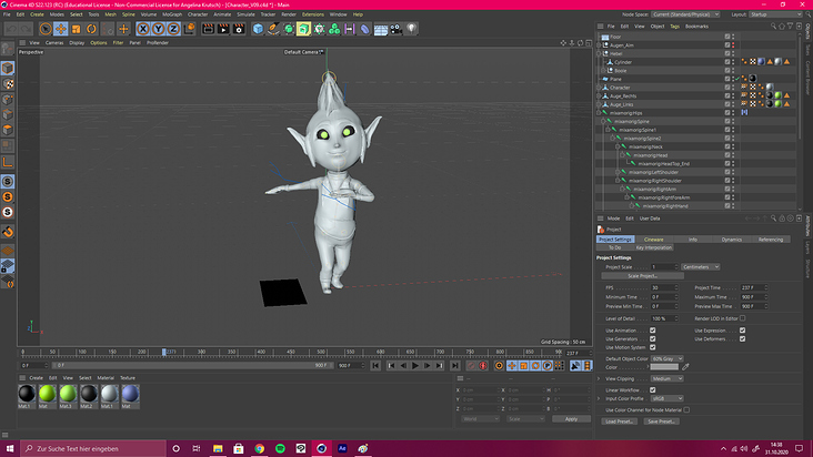 Dokumentation 3D-Character
