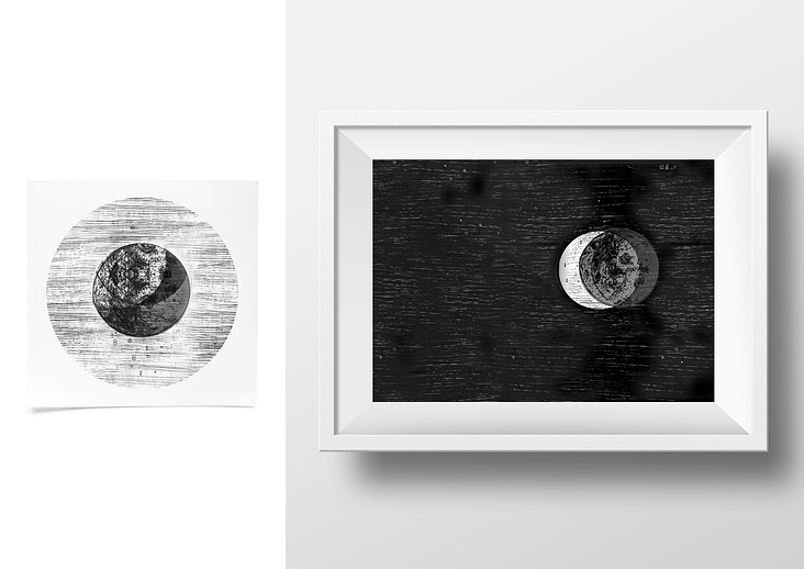 Mond Posterdesign