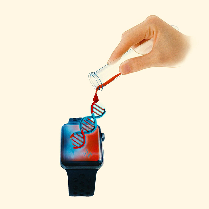 Dna und Smartwatch