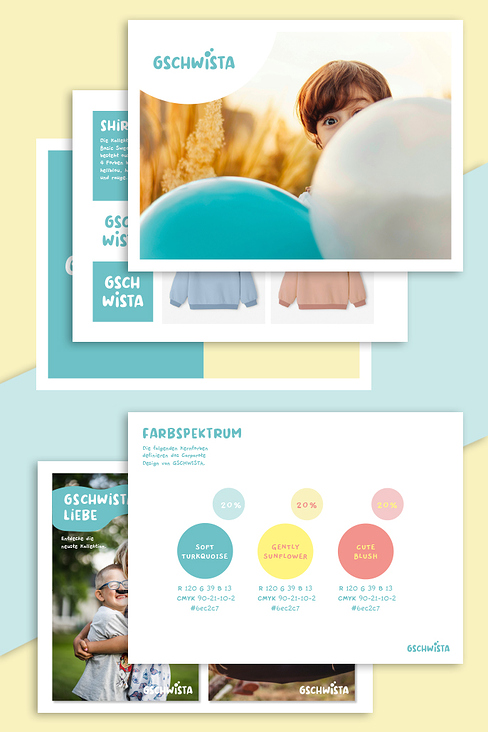 GSCHWISTA Branding